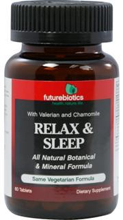 Relax & Sleep is a natural, non-addictive formula engineered to produce a mild, relaxing effect and support natural sleep. It includes the nutrients Calcium & Magnesium, along with a special relaxing botanical blend..
