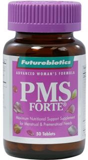 PMS Forte delivers a potent blend of vitamins, minerals and botanicals designed to nutritionally support menstrual and premenstrual needs. A comprehensive formula, PMS Forte contains an array of specially combined vitamins and minerals important for helping to obtain maximum nutritional support and balance, which can be very beneficial during the premenstrual and menstrual phases..