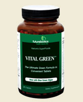 Vital Green contains multiple green whole-juice concentrates, which are the green juice fraction from freshly harvested, undried young plants grown in rich, fertile soil. Alfalfa roots burrow deep into the earth to absorb a variety of nutrients and reach minerals inaccessible to many other plants. It contains naturally-occurring beta-carotene, calcium, magnesium and potassium..