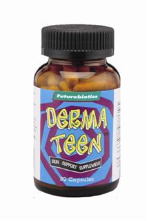 Derma Teen -Skin Support for Teens (90 caps) Futurebiotics