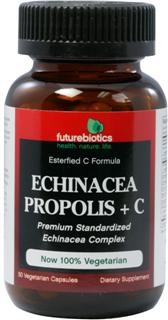 Echinacea, Propolis + C is a specially formulated blend of Vitamin C and select botanicals, including an Echinacea complex, Bee Propolis extract, Citrus Bioflavonoids and Acerola berries designed to provide seasonal defense and nutritionally support healthy immune function..