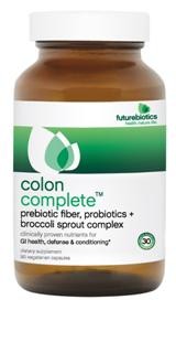 Designed as a three-way approach for supporting colon health, ColonComplete provides an all-natural source of soluble dietary fiber, along with the beneficial components of fruits and vegetables that help protect and defend the colon, plus two highly effective, clinically-tested Lactobacillus probiotics that help promote overall gastrointestinal health.*.