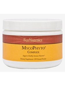 MycoPhyto Complex is a combination of 6 potent varieties of medicinal mushrooms, cultivated on a proprietary mix of immune enhancing herbs and organic brown rice. This unique formulation is designed to provide strong immune system support and activate Natural Killer cells..