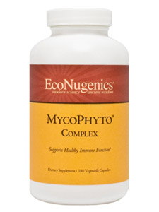 MycoPhyto Complex is a combination of 6 potent varieties of medicinal mushrooms, cultivated on a proprietary mix of immune enhancing herbs and organic brown rice. This unique formulation is designed to provide strong immune system support and activate Natural Killer cells..