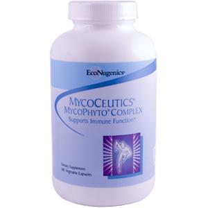 MycoPhyto Complex is a combination of 6 potent varieties of medicinal mushrooms, cultivated on a proprietary mix of immune enhancing herbs and organic brown rice. This unique formulation is designed to provide strong immune system support and activate Natural Killer cells..