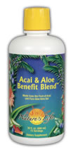 Acai & Aloe Benefit Blend (30 fl.oz) Nature's Life