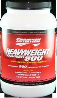 Heavyweight Gainer 900 is so effective in adding and maintaining size it is a favorite among professional football players. Now with 35 grams of protein per servings!.