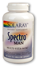 Spectro Man (120 caps) is an enhanced multi-vitamin formula for health-conscious male.