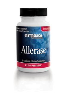 Allerase when taken on an empty stomach may assist in alleviating the common symptoms of seasonal and airborne allergies. Allerase may also help reduce sugar cravings..
