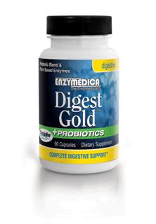 Complete Digestive Care in a Single Capsule.
The convenience of high potency digestive enzymes combined with
guaranteed delivery of active probiotic cultures..