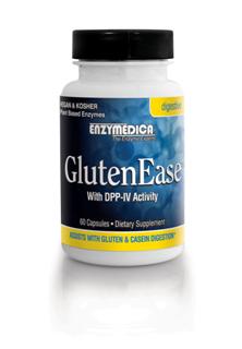 GlutenEase has been formulated with a specialized Protease Thera-blend in combination
with a new enzyme DPP-IV. This new formula supports those suffering with gluten or
casein intolerance..