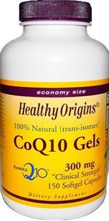 Healthy  Origins is pleased to announce a premium line of CoQ10 softgels containing 100% natural (trans-isomer) Kaneka Q10. All of our CoQ10 gels are formulated with pure cold pressed olive oil for enhanced absorption..