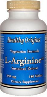 Healthy Origins L-Arginine-SR is a unique formulation that utilizes a sustained release delivery system..
