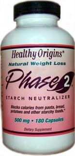 Healthy Origins Phase2 Starch Neutralizer is a safe and powerful nutritional supplement which allows you to enjoy those foods that you love without all the calories..