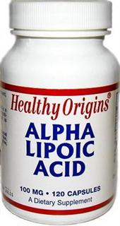 Healthy Origins  Alpha Lipoic Acid is a powerful antioxidant. It works synergistically with other antioxidants such as Vitamin E, C and glutathione..