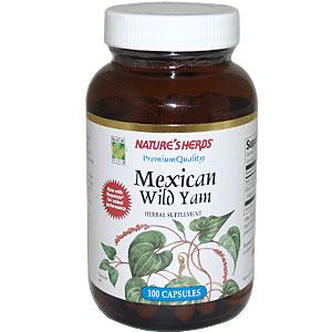 Mexican Wild Yam (100 Caps) Nature's Herbs