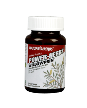 A potent standardized extract of White Willow Bark, 100 mg per capsule concentrated and standardized for a minimum of preferred 15% Salicin, in a synergistic base of White Willow Extract 5:1 and White Willow Bark. 
.