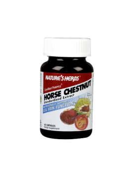 Horse Chestnut-Power contains 257 mg Horse Chestnut Seed Extract, standardized for 18-22% Triterpenoid glycosides, calculated as Escin, a complex mixture of triterpenoids) per capsule..
