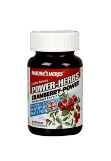 Nutritionally Supports Healthy Urinary Tract Functions. Cranberry-Power is standardized for the preferred concentration of 40 mg Organic Acids, synergistically combined in a base of freeze-dried whole cranberry. 
.