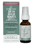 Vital HGH Skin Hair Nails from Liddell; with Human Growth Hormone for the restoration of skin, hair, and nails..