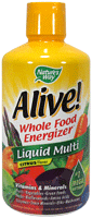 Alive! Whole Food Energizer Liquid Multi(30oz) Nature's Way