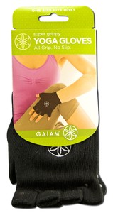 With Gaiam's Super Grippy Yoga Gloves you get to enjoy all of the benefits of yoga, without the need of a yoga mat..