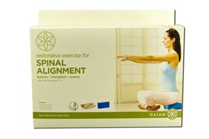 Kit includes alignment strap and block with 45-minute instructional DVD. With Katy Santiago..