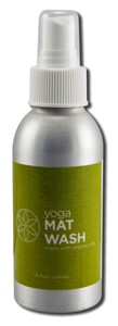 Super Yoga Mat Wash contains organic essential oils with proven antiseptic, antibacterial and moisturizing properties clean your yoga mat..