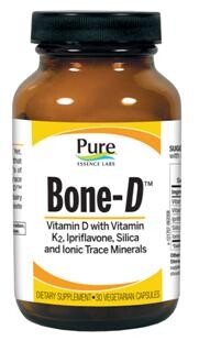 Vitamin D with Vitamin K2, Ipriflavone, Silica and Ionic Trace Minerals.
