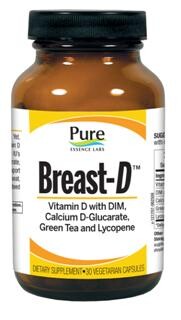 Vitamin D with DIM, Calcium D-Glucarate, Green Tea and Lycopene.