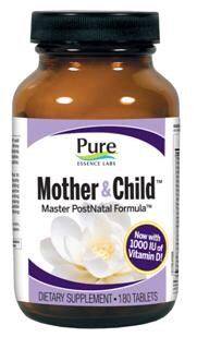 Mother & Child PostNatal (180 tabs)* Pure Essence Labs