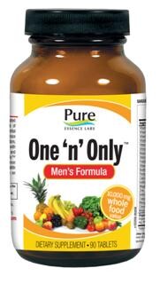 Power packed men's daily multivitamin. One per day..