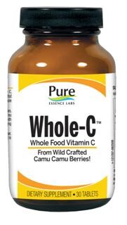 Whole Food Vitamin C from Wildcrafted Camu Camu Berries.