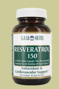 A daily dose of Resveratrol-150 equals the resveratrol content in 60 bottles of red wine..