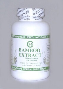 Bamboo Extract (120 caps)* Chi's Enterprise