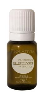 Florativia Twist 'n Shake biotics, unique jar keeps the prebiotics separate from the probiotics until you are ready. Florativia gives you 16 billion Probiotic bacteria in our daily use pocket-size jar ... plus the Prebiotics that make them thrive..
