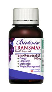 Transmax is the world's original and still best selling 500mg Resveratrol supplement..