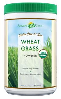 Organic Wheat Grass Powder (60 servings 17 oz) Amazing Grass