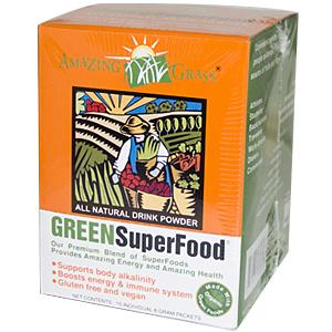 Premium Blend of SuperFoods Provides Amazing Energy and Amazing Health!
A delicious drink powder to help you achieve your recommended 5 to 9 daily servings of fruits and vegetables.
Naturally detoxifies and boosts your immune system..