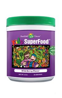 KIDZ Superfood is a nutritional powerhouse blending 32 rainbow colored fruits and vegetables in a delicious berry drink powder..