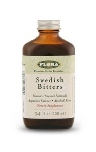 Maria's Swedish Bitters, Alcohol Free (3.4 oz) Flora