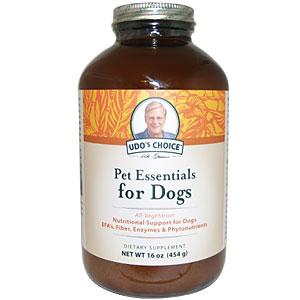 Udo's Choice Pet Essentials offers the crucial nutrients to supplement your pet's normal diet. .