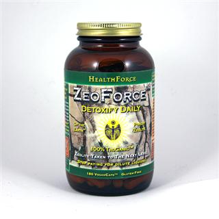 ZeoForce naturally holds a negative charge and will bond with toxins for safe and effective removal*.  It can also be used externally for face & body masques, or added to your bath water for a detoxifying soak..