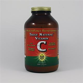 Truly Natural Vitamin C has all of the naturally occurring elements synergistically present and bonded, including naturally occurring bioflavonoids, because it is 100% Acerola Cherry Powder..