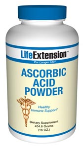 Ascorbic Acid Powder as Pure Vitamin C is an essential building block to the formation of collagen, the connective tissue that supports healthy arterial walls, skin, bones, and teeth..