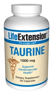 Taurine can promote optimal blood flow to nerves. It also appears to play an important role in many physiological processes, such as osmoregulation, immunomodulation and bile salt formation..