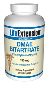 DMAE is a precursor to choline and acetylcholine..