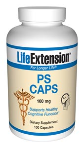 Research has shown that in addition to improving neural function, PS enhances energy metabolism in all cells, memory, concentration, learning and word choice. In the brain, PS helps maintain cell membrane integrity and youthful synaptic plasticity..