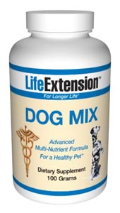 Life Extension Dog Mix (pet vitamins) (100 grams)* Life Extension
