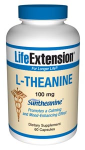 Just as meditation, massage or aromatherapy quiets the mind and body, L-Theanine plays a role in inducing the same calm and feeling of well-being without drowsiness. It is a non-toxic, highly desirable mood modulator..